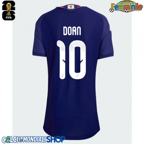 Maglie da calcio Giappone Ritsu Doan #10 Prima Maglia Femminile Mondiali 2026  Manica Corta